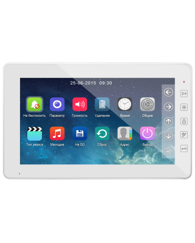 ВИДЕОДОМОФОН QUALVISION QV-IDS4A09 10.1" СЕНСОРНЫЙ МОНИТОР ВЫСОКОГО РАЗРЕШЕНИЯ