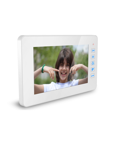 ВИДЕОДОМОФОН QUALVISION QV-IDS4739 7" ЦВЕТНОЙ МОНИТОР С СЕНСОРНЫМИ КНОПКАМИ