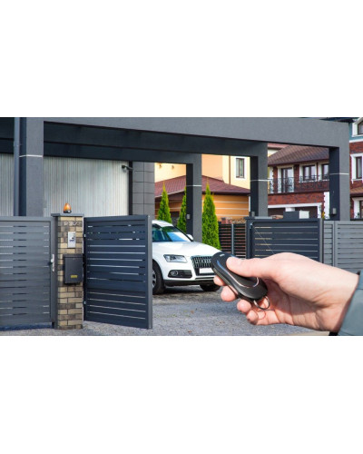 Уличные распашные ворота Alutech Prestige